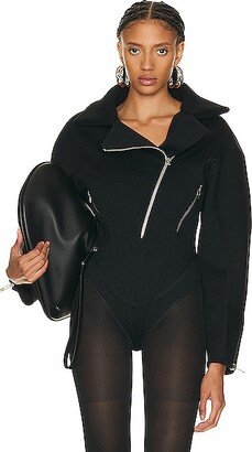 Biker Bodysuit in Black