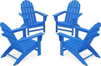 Vineyard 4-Piece Adirondack Conversation Set