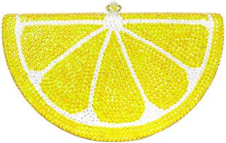 AquaSwiss Aqs Lemon Crystal Clutch