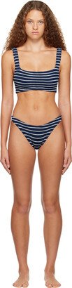 Navy & White Xandra Bikini