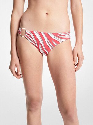 Zebra Print Bikini Bottom