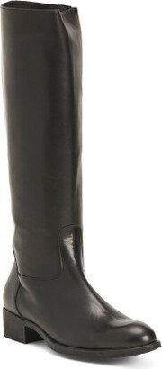 Leather Tall Shaft Boots for Women