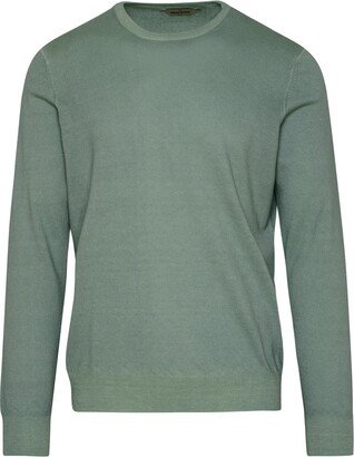 Green Cashmere Sweater-AD