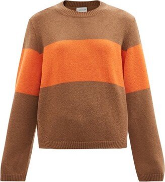 Colour-block Wool Sweater