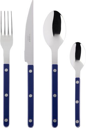 Navy Bistrot Brilliant Flatware Set, 4 pcs