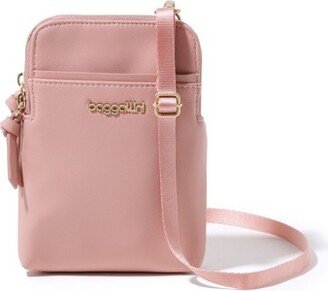 Take Two Bryant Vegan Leather Pouch Crobody Bag - BLUSH