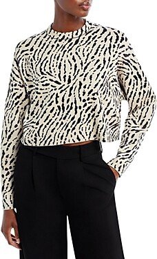 Animal Print Sweater