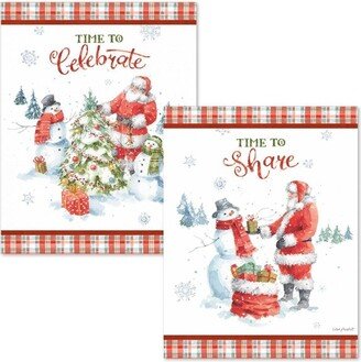 18ct Assorted Christmas Time Boxed Holiday Greeting Cards