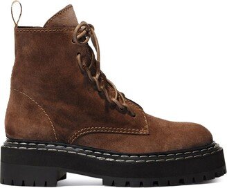 Lug Sole Platform Combat Boots-AA