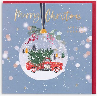 Selfridges Edit Merry Christmas Special Grandad Christmas Card 16.5cm x 16.5cm