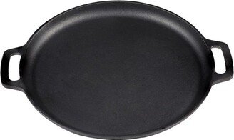 Sunnydaze Decor Sunnydaze 13.75 Cast Iron Pizza Pan with Handles