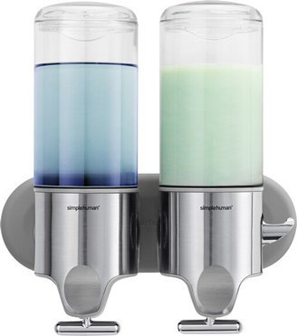 simplehuman Twin Shampoo & Soap Dispenser