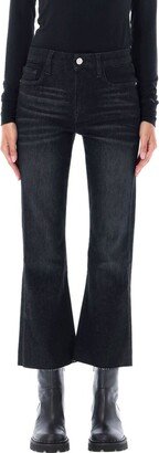 Le Crop Flared Skinny Jeans