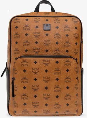 Monogrammed Backpack Unisex - Brown