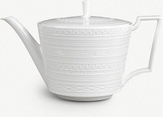 Intaglio Embossed Bone-china Teapot 1L