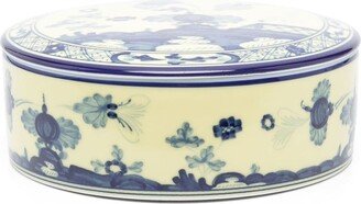 Porcelain Painted Trinket Box