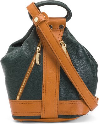 TJMAXX Leather Sling Back Pack