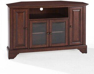 LaFayette Corner TV Stand for TVs up to 48 Dark Red