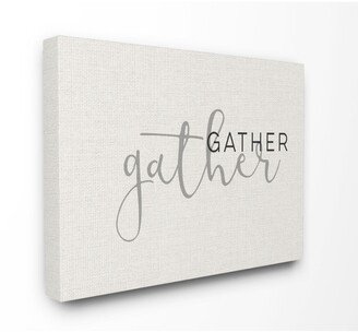 Gather Typography Canvas Wall Art, 24 x 30