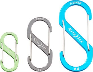 NITE IZE S-Biner Dual Carabiner Assorted Set of 3