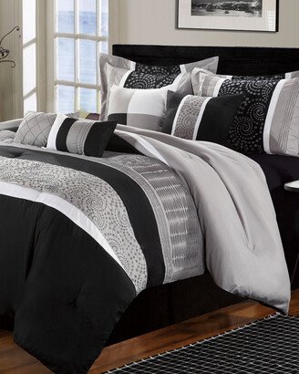 Elijah Embroidered Comforter Set