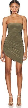 Strapless Diana Pickleball Dress in Army