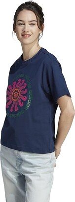 Farm Tee (Night Indigo) Women's Clothing