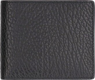 Leather Flap-over Wallet-AA