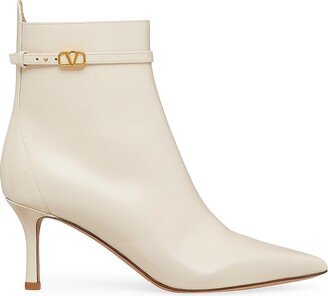 Tan-Go Ankle Boots In Calfskin Leather