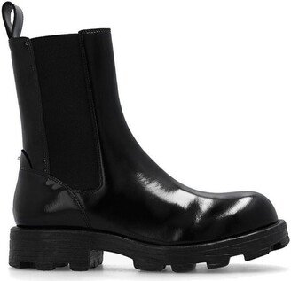 D Hammer Ankle Boots