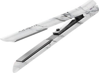 Adagio California Ceramic Flat Iron (White Marble)