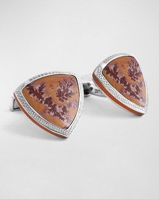 Men's Sonoran Dendritic Jasper Cufflinks