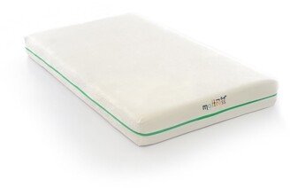 My First Foam Baby Crib Mattress and Removable Cover; Infant/Toddler - White