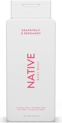 Grapefruit & Bergamot Body Wash - 18 fl oz