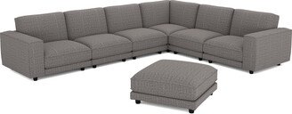 TRP Conrad 7pc Modular Sectional Sofa with Ottoman