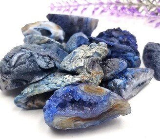 Blue Dyed Oco Geode