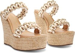 Women's Juliet Slip On Woven Espadrille Platform Wedge Sandals