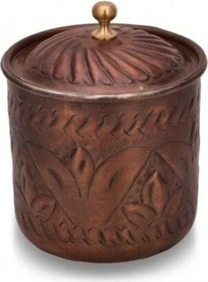 Copper Spice Jar, Sugar Bowl, Genuine Handmade Copper, 100% Holder, Kitchen Decor