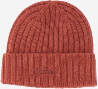 Wool Beanie With Logo