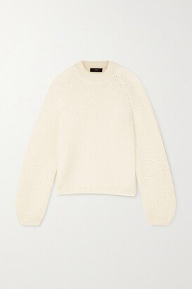 Net Sustain Hull Cashmere Sweater - Ivory