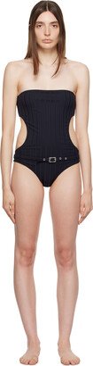 Black Nicole One-Piece Swimsuit