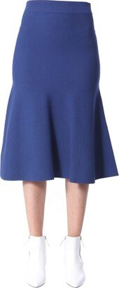 Este Flared Midi Skirt