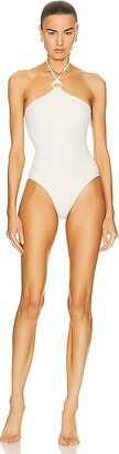 Celeste One Piece Swimsuit in Ivory