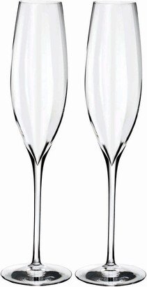 Elegance Optic Classic Champagne Glasses (Set of 2)