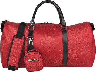 FAMILY FIRST Milano Duffel Bags Burgundy