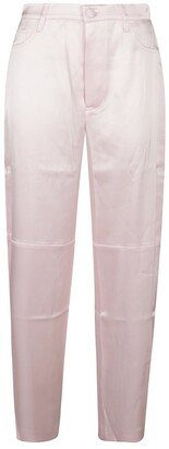 High Waisted Straight-Leg Trousers-AB