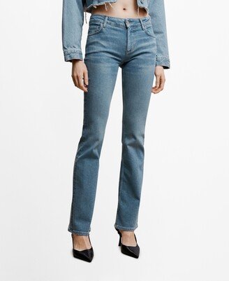 Women's Low Rise Flare Jeans