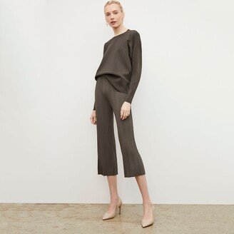 Marijane Pant - Textured Knit - Light Ash