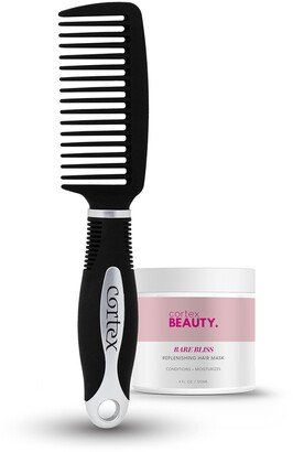 CORTEX BEAUTY Replenishing Hair Mask & Comb Set