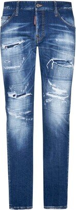 Distressed Skinny Jeans-AI
